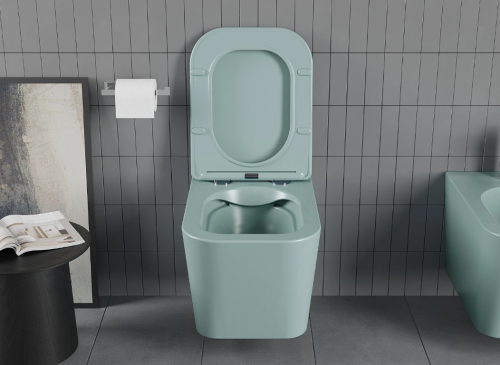 Подвесной унитаз MEXEN TEO GREEN MATT