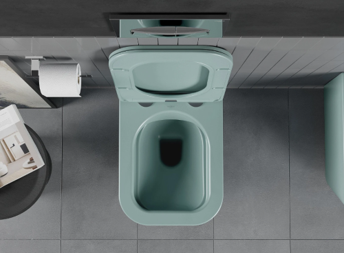 Подвесной унитаз MEXEN TEO GREEN MATT