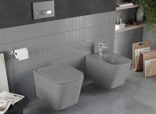 Підвісний унітаз MEXEN TEO LIGHT GREY MATT