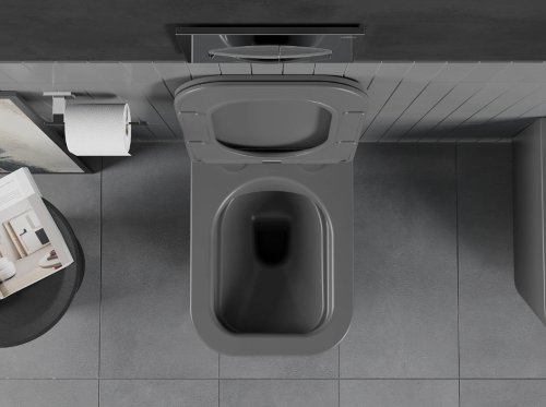 Подвесной унитаз MEXEN TEO DARK GREY MATT