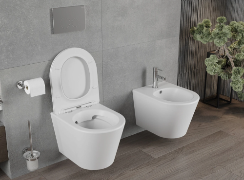 Подвесной унитаз MEXEN RICO WHITE MATT