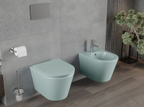 Подвесной унитаз MEXEN RICO GREEN MATT