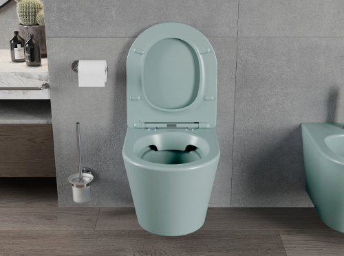 Подвесной унитаз MEXEN RICO GREEN MATT