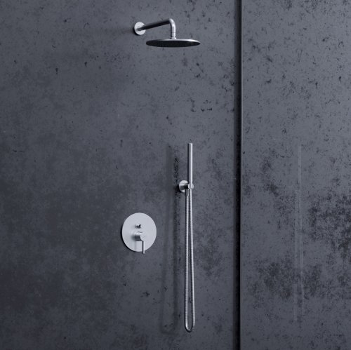 душевая система скрытого монтажа Omnires Y nickel (SYSY16NI)