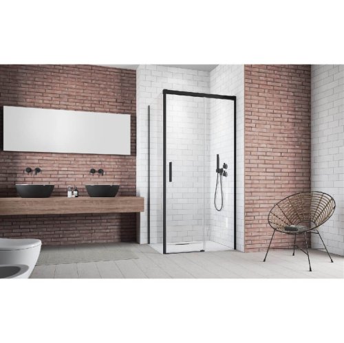 душевая стенка Radaway Idea Black S1 80x200 боковая левая часть (387051-54-01L)