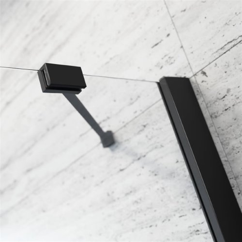 душевые двери Radaway Essenza New Black DWJ 100x200 стекло прозрачное, правые (385014-54-01R)