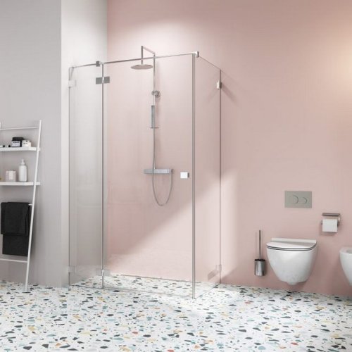 душові двері Radaway Essenza Pro KDJ 120x200 ліва, безпечне скло, прозоре (10097120-01-01L)