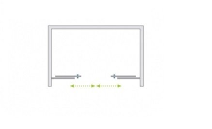 душові двері Radaway Idea DWD 200x200,5 скло прозоре (387120-01-01)