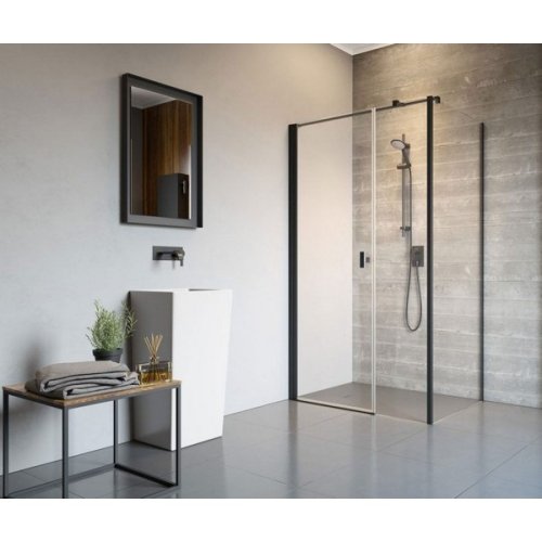 Боковая стенка Radaway NES 8 Black KDS I 50 безопасное стекло, прозрачное, чёрная (10073114-54-01)