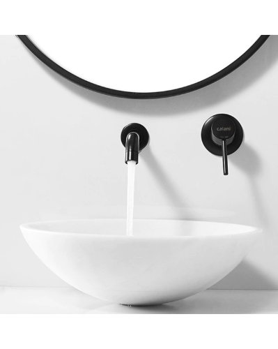 змішувач для умивальника Calani Nexos прихований монтаж, black (CAL-B0005)