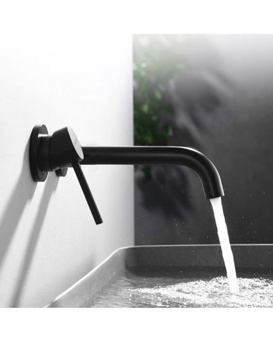 змішувач для умивальника Calani Nexos прихований монтаж, black (CAL-B0005)