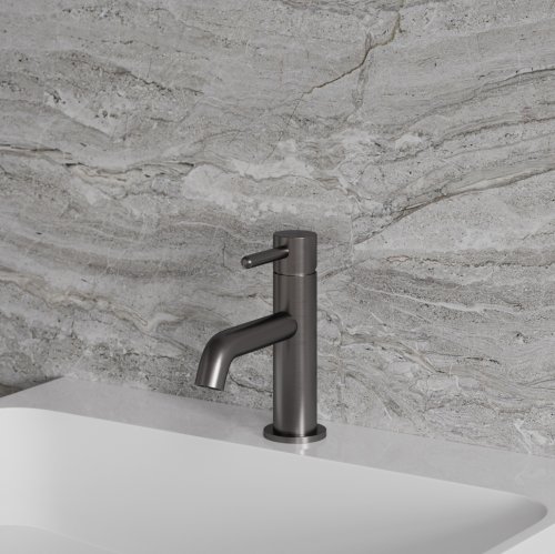 смеситель для умывальника Omnires Y graphite (Y1210NGR)