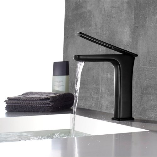 змішувач для умивальника Rea Soho чорний матовий (REA-B8600)