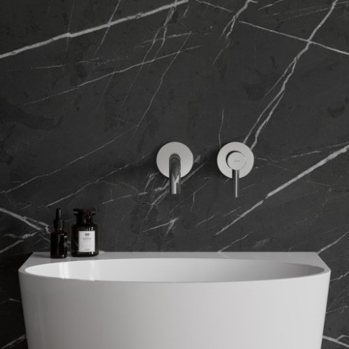 смеситель для умывальника скрытого монтажа Omnires Y chrome (Y1215HCR)