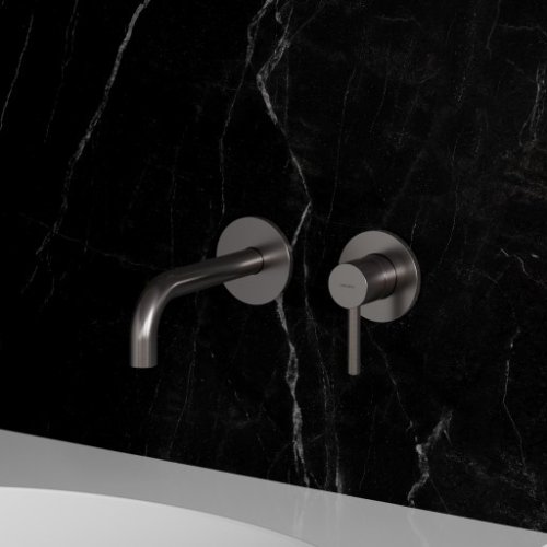 змішувач для умивальника прихованого монтажу Omnires Y nickel (Y1215HNI)