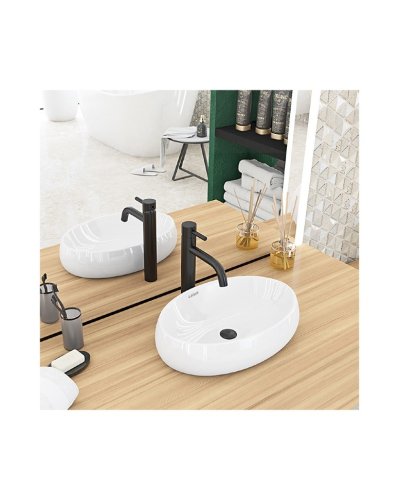 умывальник Calani Larisa 35,5x49,5 white (CAL-00018)