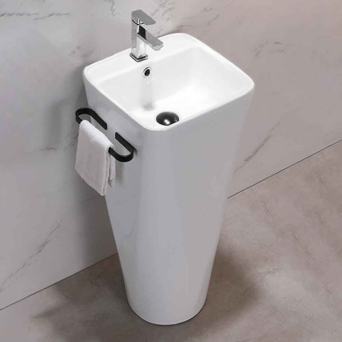 умывальник Calani Selva 43x38x125 white (CAL-00503)