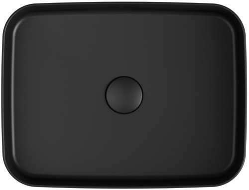 умывальник Isvea Infinity 50x36 black matt (10NF650502N)