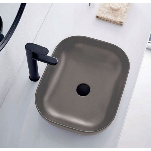 умывальник Rea Belinda 32,5x45,5 grey (REA-U8492)