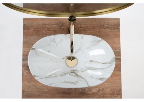 умывальник Rea Royal 48x30,5 Shiny Aiax (REA-U5063)