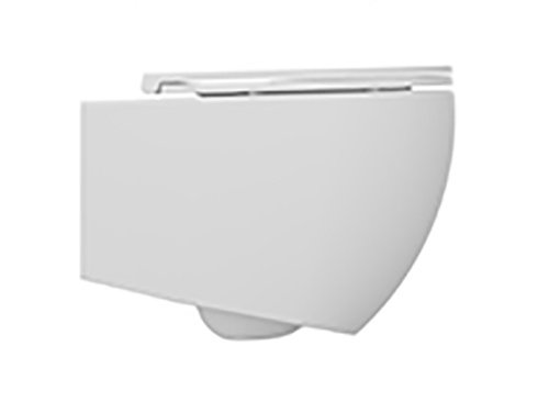 унитаз Isvea Infinity clearimPlus Wall Hung WC 365x530 (10NF02001 2L-Matte White)