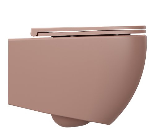 унитаз Isvea Infinity clearimPlus Wall Hung WC 365x530 (10NF02001 2S-Salmon)