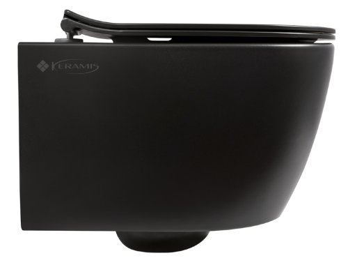 унитаз Isvea Sentimenti Neo rimLess 51x36,3 (10AR02010 black matt)