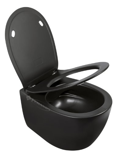 унитаз Isvea Sentimenti Neo rimLess 51x36,3 (10AR02010 black matt)