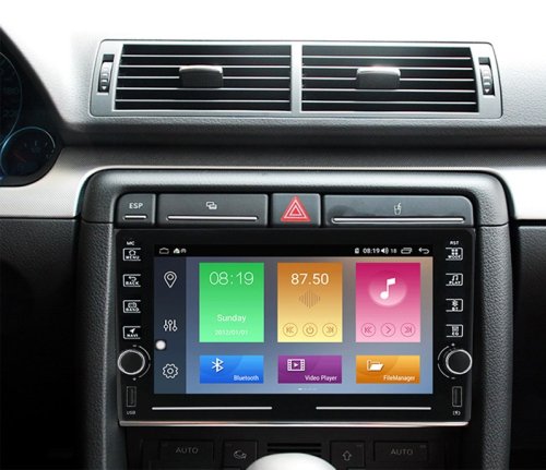 Штатная магнитола FORS.auto К400 для Audi A4 2000-2009