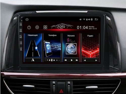 Штатна магнітола FORS.auto M100 для Mazda 6 2012-2016