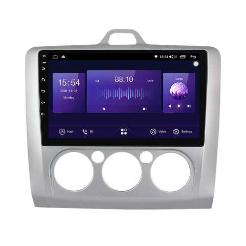 Штатная магнитола FORS.auto M400 для Ford Focus (manual-Aircondition) 2005-2011