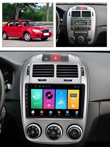 Штатная магнитола FORS.auto M150 для Kia Cerato (manual-Aircondition) 2005-2012