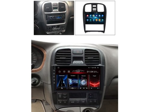 Штатна магнітола FORS.auto M100 для Hyundai Sonata 2003-2009