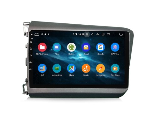 Штатна магнітола FORS.auto M100 для Honda Civic 2012-2015