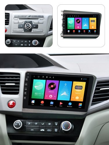 Штатна магнітола FORS.auto M200 для Honda Civic 2012-2015