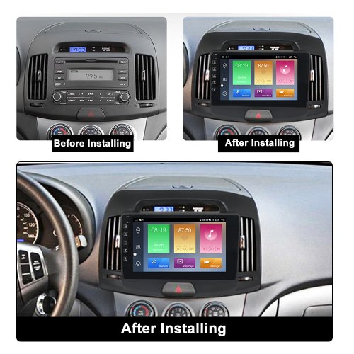 Штатна магнітола FORS.auto M200 для Hyundai Elantra 2006-2011