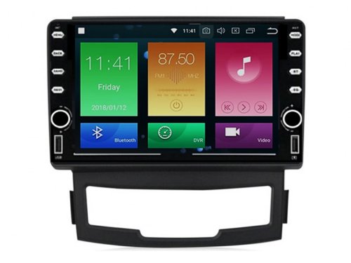 Штатная магнитола FORS.auto K200 для SsangYong Korando 2011-2013