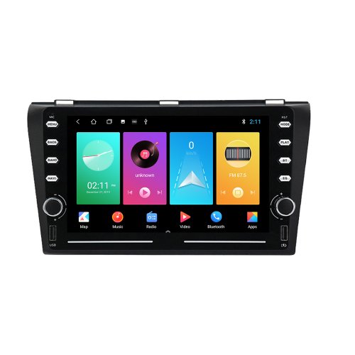 Штатная магнитола FORS.auto K150 для Mazda 3 2004-2008