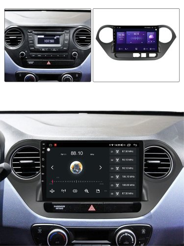 Штатная магнитола FORS.auto M150 для Hyundai i10 2014-2017