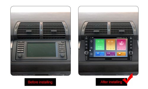 Штатна магнітола FORS.auto K150 для BMW 5 Series (E39) 1995-2003/X5 (E53) 1999-2006