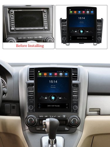 Штатна магнітола FORS.auto TS200 для Honda CRV 2006-2011