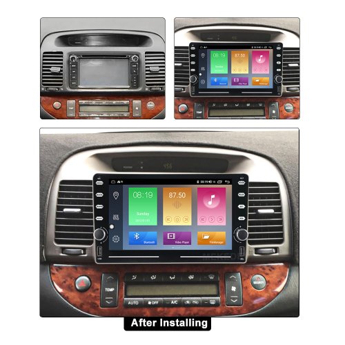 Штатна магнітола FORS.auto K100 для Toyota Camry 2002-2006