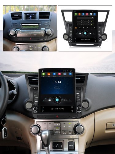 Штатна магнітола FORS.auto TS200 для Toyota Highlander 2007-2014