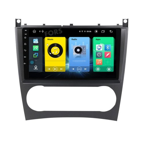 Штатна магнітола FORS.auto M150 для Mercedes Benz W203/W209/W169/W219/A160/C180 2004-2012