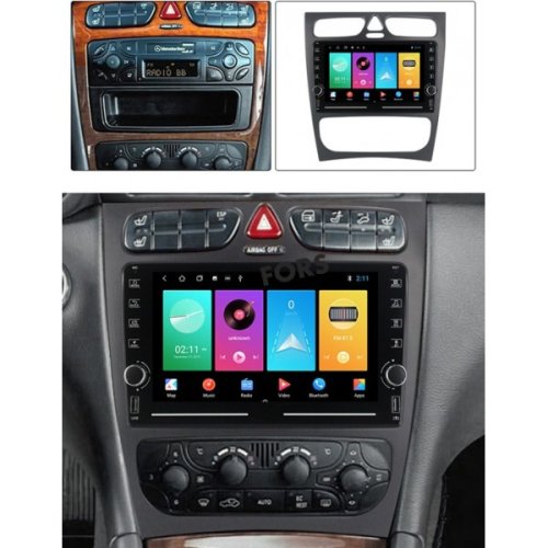 Штатна магнітола FORS.auto K200 для Mercedes Benz W209 2004-2011