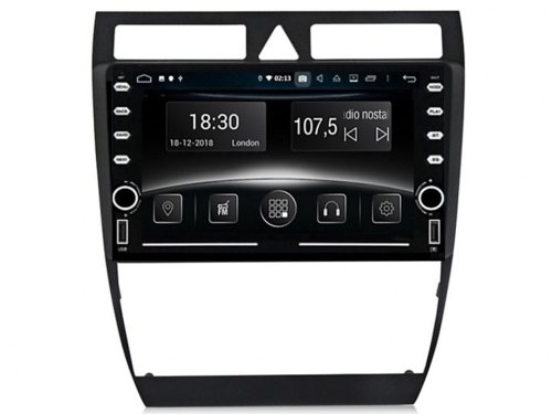 Штатная магнитола FORS.auto K100 для Audi A6/S6 1997-2007