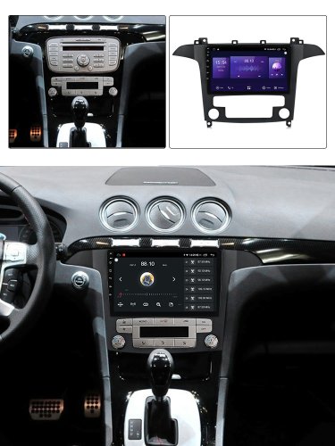 Штатная магнитола FORS.auto M150 для Ford S-Max 2007-2008