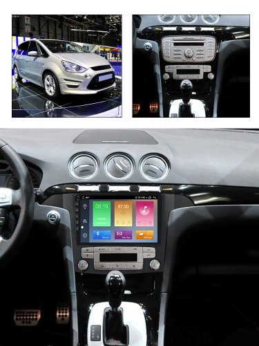 Штатна магнітола FORS.auto M200 для Ford S-Max 2007-2008