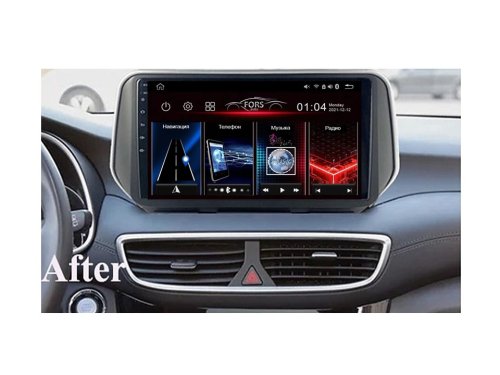 Штатная магнитола FORS.auto M100 для Hyundai Santa Fe 2018