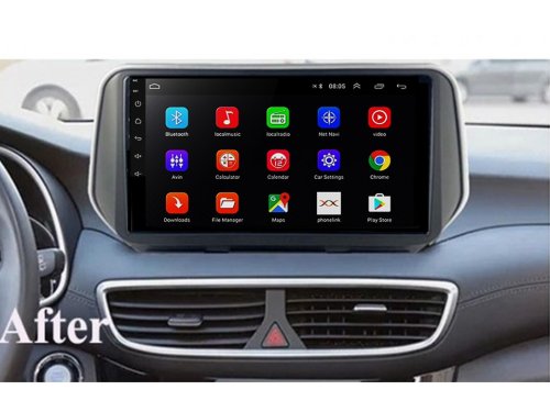 Штатна магнітола FORS.auto M200 для Hyundai Santa Fe 2018